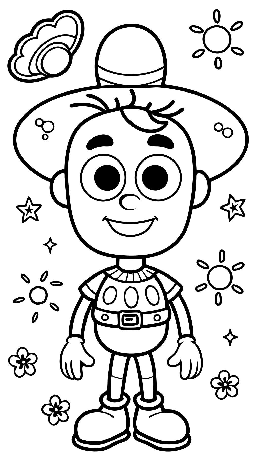 forky coloring pages